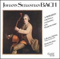 Bach: 3 Sonatas for Viola da Gamba and Harpsichord von Catharina Meints