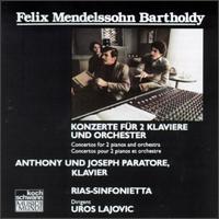 Felix Mendelssohn: Concertos For 2 Pianos And Orchestra von Uros Lajovic