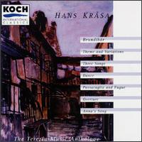 The Terezin Music Anthology, Volume III: Hans Krása von Various Artists