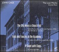 Cage: The City Wears a Slouch Hat/Fads & Fancies in the Academy/A Chant with Claps von Various Artists