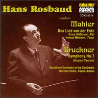 Hans Rosbaud Conducts Mahler & Bruckner von Hans Rosbaud