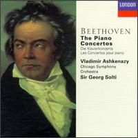 Beethoven: The Piano Concertos von Vladimir Ashkenazy