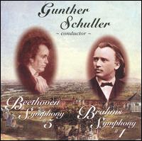 Beethoven: Symphony No. 5;  Brahms: Symphony No. 1 von Gunther Schuller