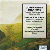 Johannes Brahms: Sonatas for Clarinet; Gustav Jenner: Sonata for Clarinet and Piano, Op. 5 von Various Artists