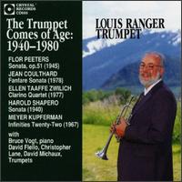 The Trumpet Comes Of Age von Louis Ranger