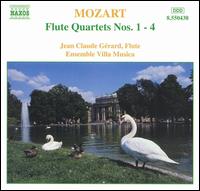 Mozart: Flute Quartets, Nos. 1-4 von Jean-Claude Gerard