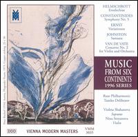 Helmschrott: Riflessioni Su Dante Per Orchestra; Constantinides: Symphony No.5; Ernst: Variations; Johnston: Samsara von Various Artists