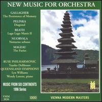 Gallagher: The Persistence of Memory; Pelinka: Diagonal/Beath: Lagu Lagu Manis II/Nuorvala: Notturno Urbano von Various Artists