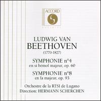 Beethoven: Symphonie no. 4; Symphonie no. 88 von Hermann Scherchen