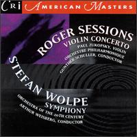 Sessions: Violin Concerto; Wolpe: Symphony von Various Artists