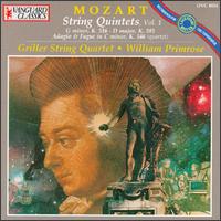Mozart: String Quintets, Vol.1 von William Primrose