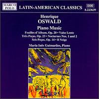 Henrique Oswald: Piano Music von Various Artists