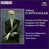 Furtwängler: Early Orchestral Works von Alfred Walter