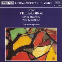 Villa-Lobos: String Quartet Nos.1, 8 & 13 von Danubius String Quartet