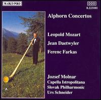 Alphorn Concertos von Jozsef Molnar