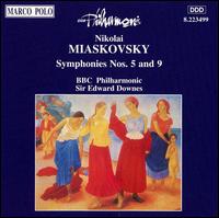 Miaskovsky: Symphony Nos.5 & 9 von Edward Downes