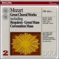 Mozart: Great Choral Works von Colin Davis