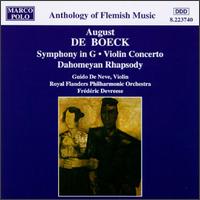 Boeck: Symphony In G/Violin Concerto/Dahomeyan Rhapsody von Various Artists