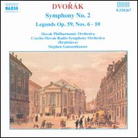 Dvorák: Symphony No. 2; Legends 6-10 von Stephen Gunzenhauser