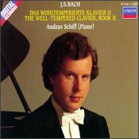 Bach: The Well Tempered Clavier Book II von András Schiff