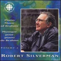 Piano Music of Brahms, Vol. 2 von Robert Silverman