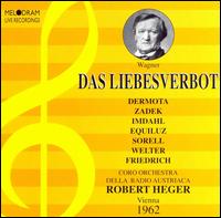 Wagner: Das Liebesverbot von Robert Heger