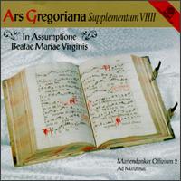 Ars Gregoriana, Supplementum 9: Mariendonker Offizium 2 von Various Artists