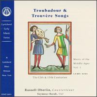 Troubadour and Trouvère Songs von Various Artists