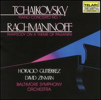 Tchaikovsky: Piano Concerto No. 1; Rachmaninoff: Rhapsody on a Theme of Paganini von Horacio Gutiérrez