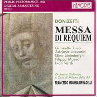 Donizetti:Messa Di Requiem von Francesco Molinari-Pradelli