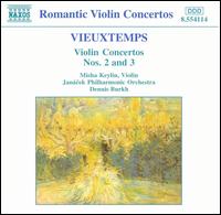 Vieuxtemps: Violin Concertos Nos. 2 and 3 von Misha Keylin