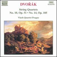 Dvorák: String Quartets No. 10, Op. 51; No. 14, Op. 105 von Vlach Quartet Prague