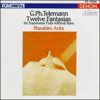 Telemann: Twelve Fantasias, for Transverse Flute without Bass von Various Artists