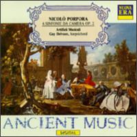 Porpora: 6 Sinfonie Da Camera, Op. 2 von Various Artists