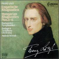 Liszt: Hungarian Rhapsodies von Andras Korodi