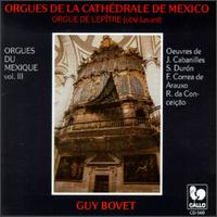 Orgues de la Cathedrale de Mexico von Guy Bovet