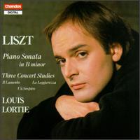 Liszt: Piano Sonata/3 Concert Studies von Louis Lortie