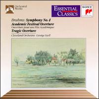 Brahms: Symphony No. 4; Academic Festival Overture; Tragic Overture von George Szell