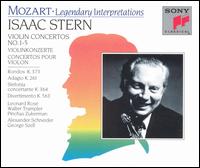 Mozart: Violin Concertos Nos. 1-5 von Isaac Stern