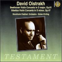 Beethoven/Sibelius: Violin Concertos von David Oistrakh