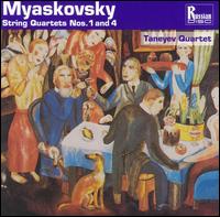 Myaskovsky: String Quartets No.1 and No.4 von Taneyev Quartet