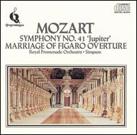 Mozart: Symphony No. 41 'Jupiter'; Marriage of Figaro Overture von Royal Promenade Orchestra