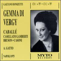 Donizetti: Gemma Di Vergy von Various Artists