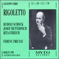 Verdi: Rigoletto von Various Artists