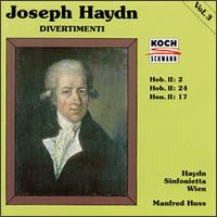 Haydn: Divertimenti, Vol.3 von Various Artists