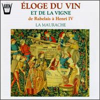 Elogue du Vin en chansons & danses von Maurache