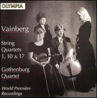 Vainberg: String Quartet Nos. 1, 10 & 17 von Gothenburg Quartet