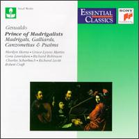 Gesualdo: Madrigals/Galliards/Canzonettas/Pslams von Various Artists