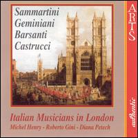 Italian Musicians in London von Various Artists