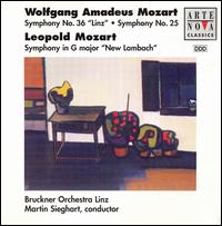 Mozart: Symphonies Nos. 25 & 36; Leopold Mozart: "New Lambach" Symphony von Martin Sieghart